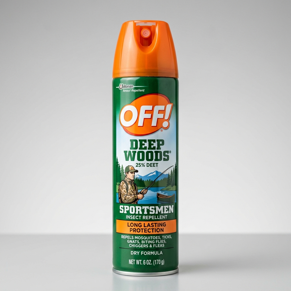 OFF! Deep Woods Sportsmen 30% DEET Aerosol Multipack