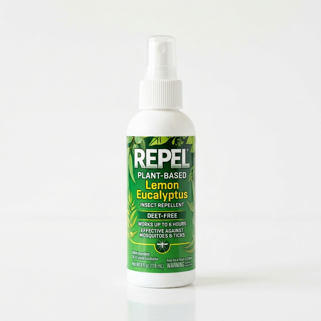 Repel Lemon Eucalyptus Insect Repellent (4 oz, 2-Pack)