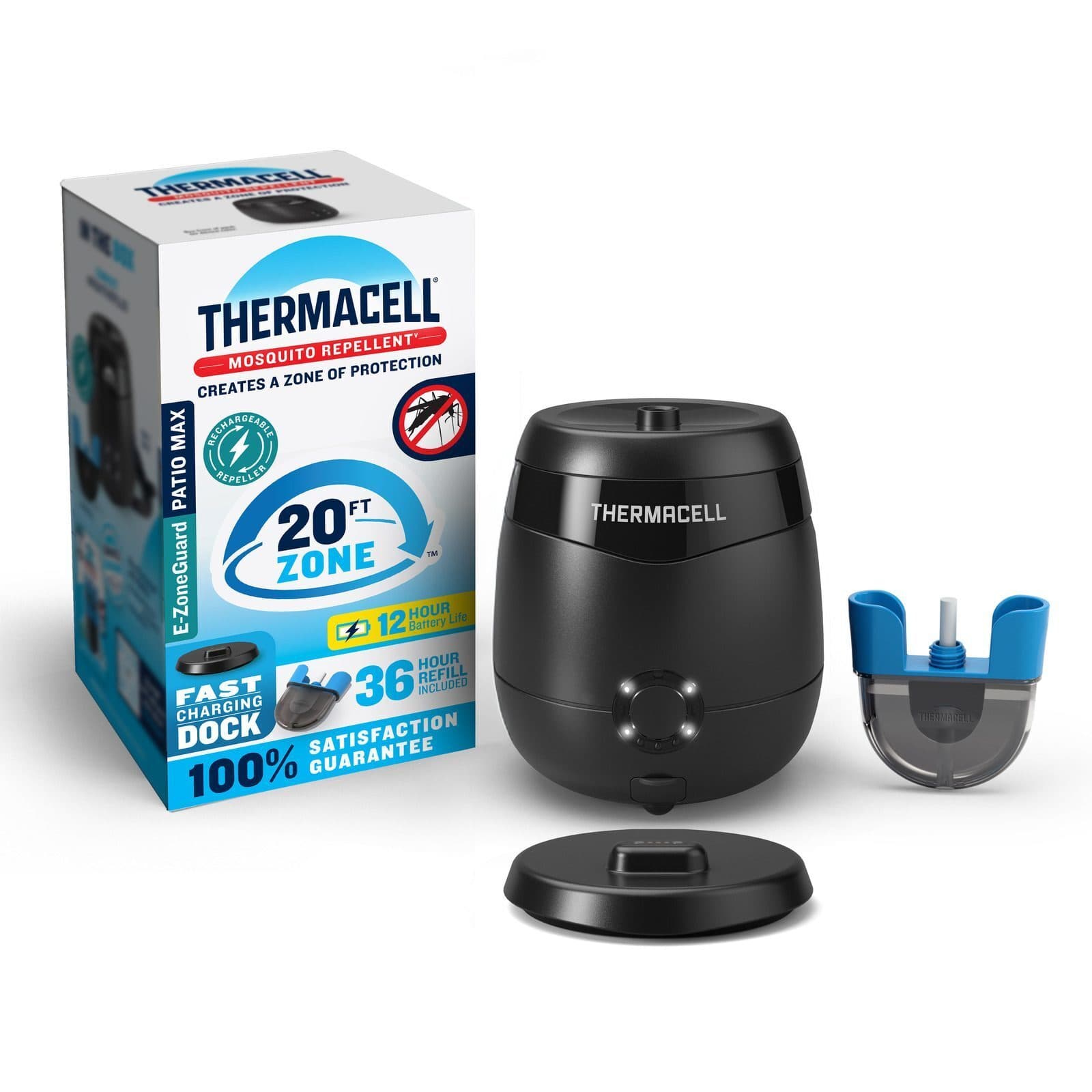 Thermacell Patio Max rechargeable mosquito repeller
